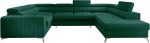 Γωνιακός καναπές Lola-Δεξιά-Πράσινο