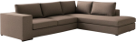 Γωνιακός καναπές Carla-Αριστερή-260φ 200β-Μπεζ