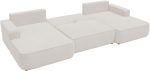 Γωνιακός καναπές Mono U-Λευκό - Image 4