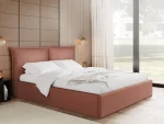 Επενδυμένο κρεβάτι Pirkun-160 x 200-Σάπιο μήλο - Image 2