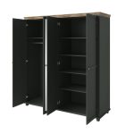 Ντουλάπα τετράφυλλη Capel-Prasino - Image 2