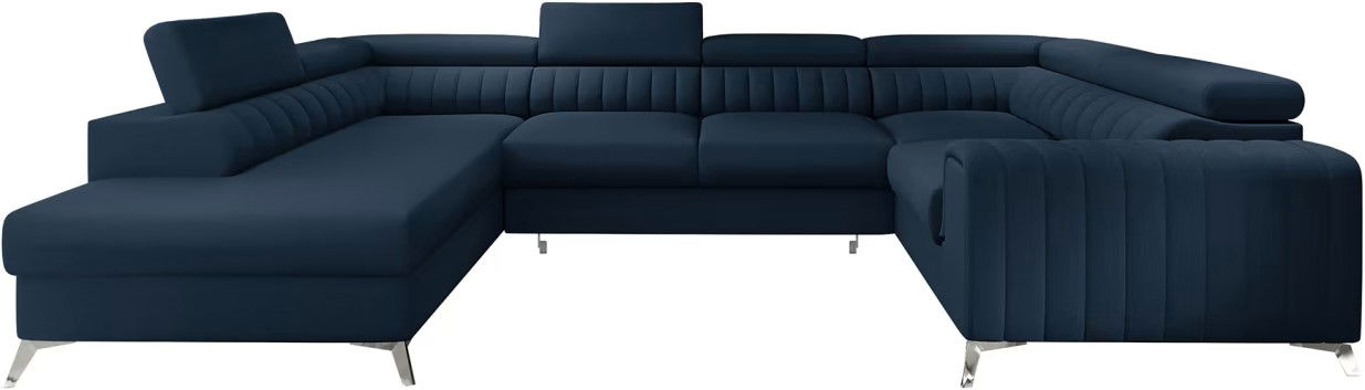 sc9vhpn69u2uvkdf2fi693vjno5x Γωνιακός καναπές Lola-Αριστερή-Μπλε Σκούρο - Image 1