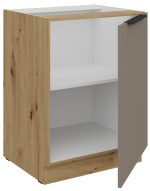 Επιδαπέδιο ντουλάπι Arianna 60 D 1F BB-Γκρέζ - Image 2