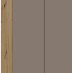 Κρεμαστό ντουλάπι Arianna 80 G 108 2F-Γκρέζ