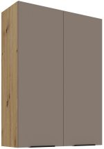 Κρεμαστό ντουλάπι Arianna 80 G 108 2F-Γκρέζ