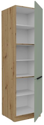 Επιδαπέδιο ντουλάπι Arianna 60 DK 210 2F-Φυστικί - Image 2