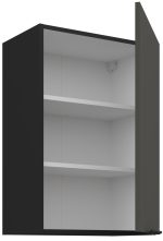 Κρεμαστό ντουλάπι Arianna 50 G 72 1F-Γκρι - Image 2