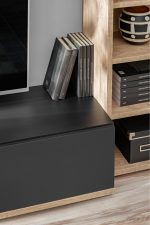 Σύνθετο σαλονιού Lume-Μαύρο - Image 5