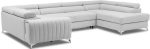 Γωνιακός καναπές Lola-Δεξιά-Λευκό