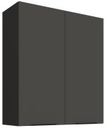 Κρεμαστό ντουλάπι Arianna 80 G 90 2F-Γκρι