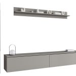 Σύνθετο σαλονιού Vera II-Γκρι Ματ