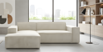 Γωνιακός καναπές Fubu-Αριστερή-Ekrou - Image 2