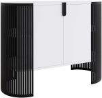 Μπουφές Fikoli-Λευκό - Μαύρο