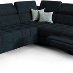 Γωνιακός καναπές Calyra II Relax-Ανθρακί-Δεξιά