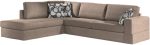 Γωνιακός καναπές Must-Δεξιά-295φ 230β εκ.-Μπεζ