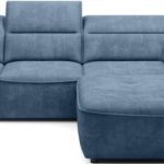 Γωνιακός καναπές Cenedra-Μπλε-Δεξιά