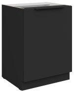 Επιδαπέδιο ντουλάπι Arianna 60 D 1F BB-Μαύρο