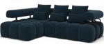 Γωνιακός Καναπές Velly-Μπλε-Αριστερή