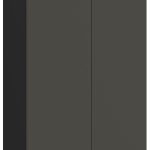 Κρεμαστό ντουλάπι Arianna 80 G 108 2F-Γκρι