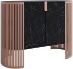 Μπουφές Fikoli II-Μαύρο Μάρμαρο