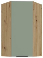 Κρεμαστό ντουλάπι γωνιακό Arianna 60x60 GN 108 1F-Φυστικί