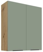 Κρεμαστό ντουλάπι Arianna 80 G 90 2F-Φυστικί