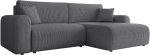 Γωνιακός καναπές Floryn-Ανθρακί