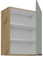 Κρεμαστό ντουλάπι Arianna 60 G 72 1F-Φυστικί - Image 2