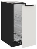 Επιδαπέδιο ντουλάπι με καλάθι Arianna 30 D CARGO BB-Λευκό - Image 2