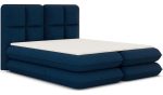 Επενδυμένο κρεβάτι Tario-Μπλε-160 x 200