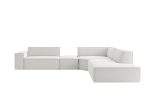 Γωνιακός καναπές Fubu L-Εκρού-Δεξιά