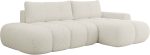 Γωνιακός καναπές Mitto I-Λευκό-Δεξιά