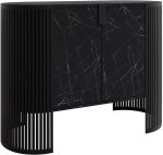 Μπουφές Fikoli-Μαύρο Μάρμαρο