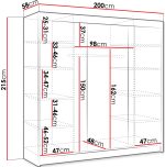Ντουλάπα Derby VI συρόμενη-Drus - Image 3
