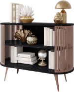 Κονσόλα Roenni II-Μαύρο Μάρμαρο - Image 4