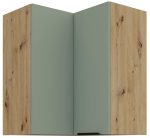 Κρεμαστό ντουλάπι γωνιακό Arianna 60x60 GN 72 2F-Φυστικί