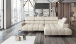 Γωνιακός καναπές Pallase-Δεξιά-cream - Image 2