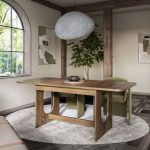 Τραπέζι Ratamo Επεκτεινόμενο-Καφέ Σκούρο - Image 2