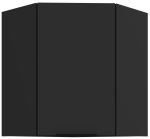 Κρεμαστό ντουλάπι γωνιακό Arianna 60x60 GN 72 1F-Μαύρο