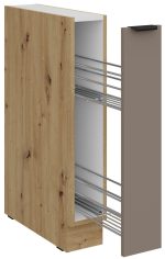 Επιδαπέδιο ντουλάπι με καλάθι Arianna 15 D CARGO BB-Γκρέζ - Image 2