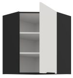 Κρεμαστό ντουλάπι γωνιακό Arianna 60x60 GN 72 1F-Λευκό - Image 2