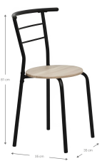 Σετ τραπεζαρίας Travis-Fusiko Skouro - Image 4