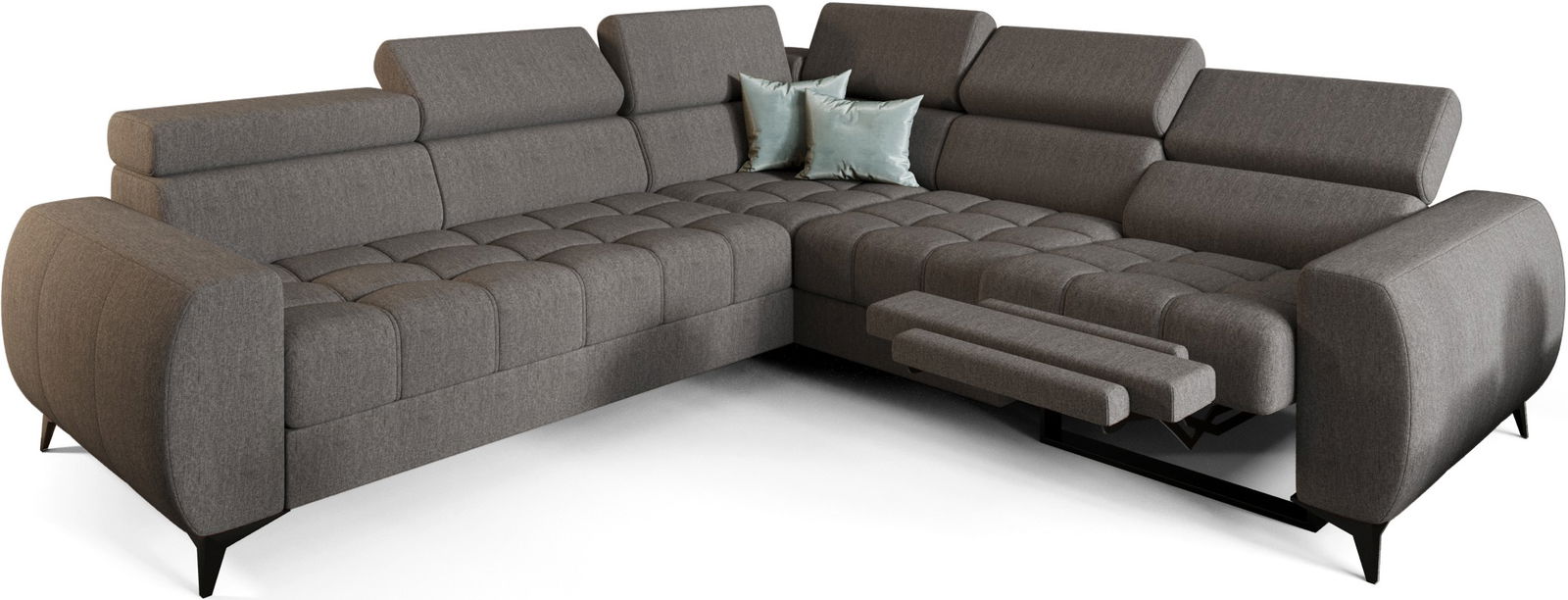 yqzzbolfwf9aq3106pxv53626b92 Γωνιακός καναπές Calyra II Relax-Γκρι Σκούρο-Δεξιά - Image 1