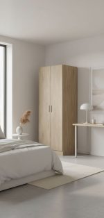 Ντουλάπα Wilson 2D δίφυλλη-Fusiko - Image 2