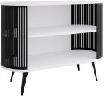 Κονσόλα Roenni-Λευκό - Μαύρο