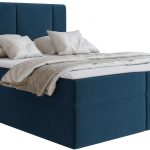 Επενδυμένο Κρεβάτι Michelle-180 x 200-Μπλε