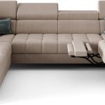 Γωνιακός καναπές Calyra Max I Relax-Μπεζ-Αριστερή