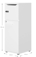 Ντουλάπα Lockero-Leuko - Image 3