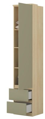 Βιβλιοθήκη Raton Slim IV-Φυσικό – Μέντα - Image 5