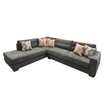 Γωνιακός Καναπές Σαλονιού Καπιτονέ